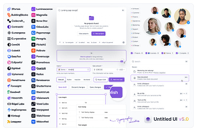 Untitled UI v5.0 component library components design system figma design system figma ui kit product design ui ui design ui kit user interface web design