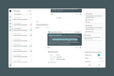 Gradient Labs app ui application ui branding design icons illustration interface product ui ui user experience user interface ux