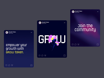 Grow token instagram bitcoin design bitcoin mining brand design btc design crypto coin design crypto instagram design crypto market design crypto mining design crypto trading design crypto wallet design cryptocurrency design figma design instagram design professional design reels design solana crypto design stories design token instagram design uidesign web3 design