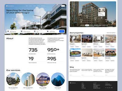 Real Estate Website cool website real estate real estate website simple website website