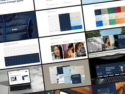New Case Study: Irwin 💥 b2b b2b brand brand identity branding focus lab logo design logotype pattern professional brand visual identity