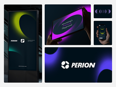 Perion Rebrand b2b brand architecture brand design brand identity brand strategy branding focus lab logo design logomark visual identity