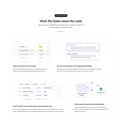 Sequence ✨ design icons illustration illustration design interface landing page marketing site ui user experience user interface ux website design