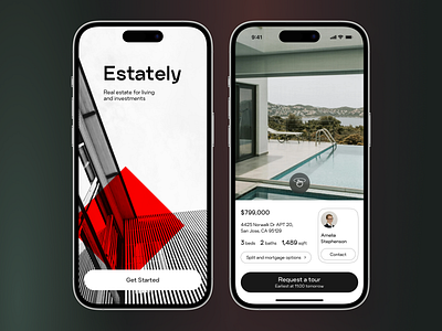 Real Estate Marketplace App app app design mobile mobile app mobile app design mobile design ui