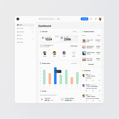 Core Dashboard Builder blackletter clean color dashboard figma font fonts illustration mobile type typedesign typography ui ui dashboard ui design ui design kit ui kit ux ux design web design